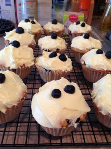 Lemon Blueberry Cupcakes